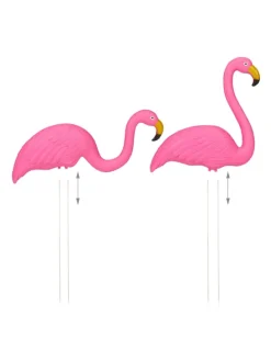 12x Flamingo Figur in Pink