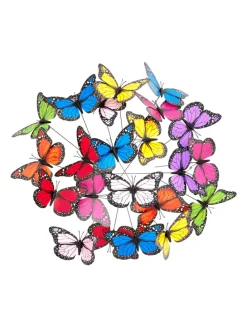 360x Gartendeko "Schmetterling" in Bunt