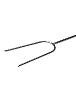 6x Grillspieße in Silber/Natur