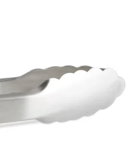 3x Grillzange in Silber