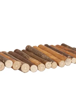 3x Hängebrücke in Natur - (B)55 x (T)10 cm