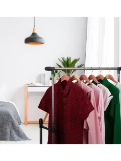 24x Kleiderbügel in Natur