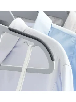 50x Kleiderbügel in Schwarz