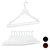 30x Kleiderbügel in Weiß