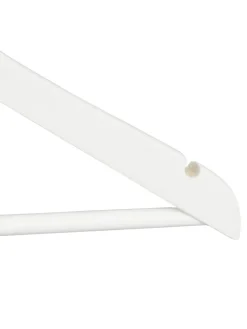 30x Kleiderbügel in Weiß