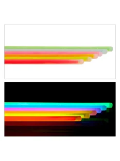 100x Knicklichter in 7-Farb-Mix