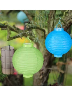 10x Lampions in Bunt - Ø 20 cm