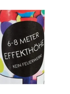 12x Party Popper in Bunt