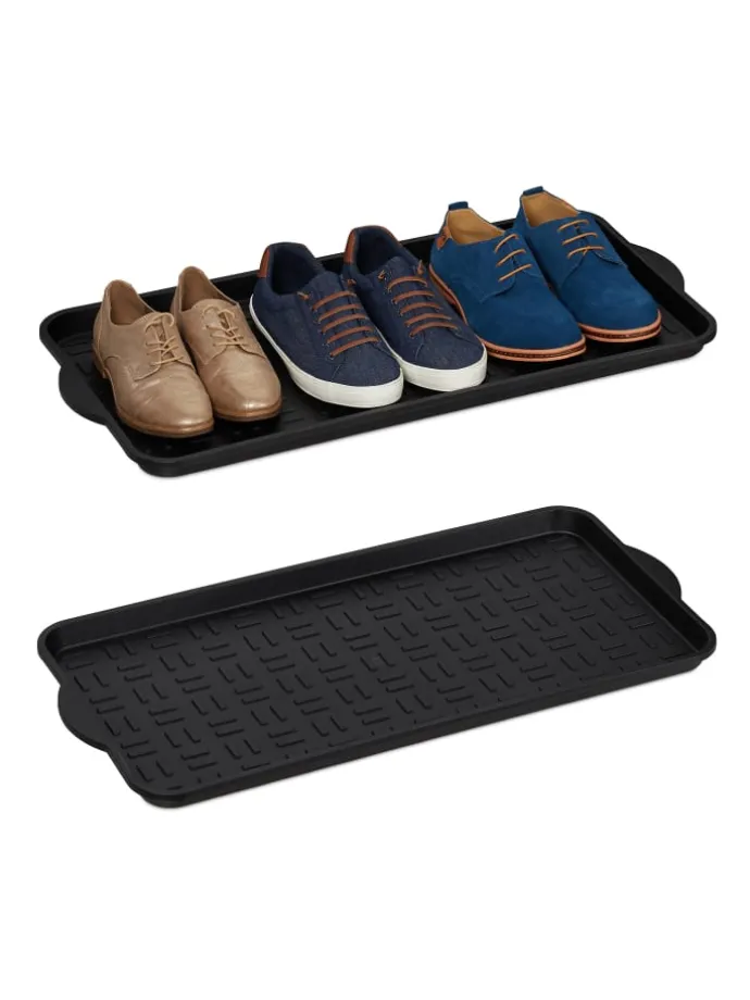 2x Schuhablage in Schwarz