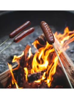 100x Stockbrot Spieße in Natur - (L) 90 cm