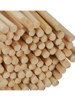 100x Stockbrot Spieße in Natur - (L) 90 cm