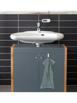 4x Türhaken in Silber