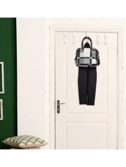 15x Türhaken in Weiß/Natur - (B)2 x (H)16 x (T)7 cm