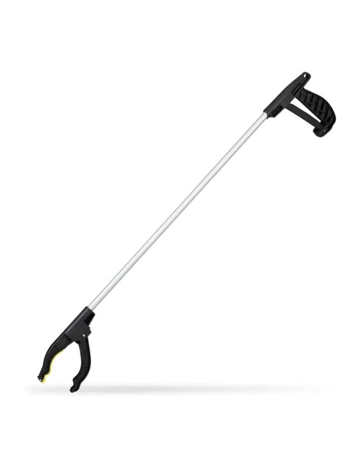 2x Universal Greifarm in Silber/Schwarz