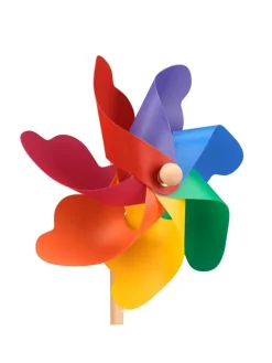 2x Windrad in Bunt - (B)18 x (H)47,5 x (T)8,5 cm