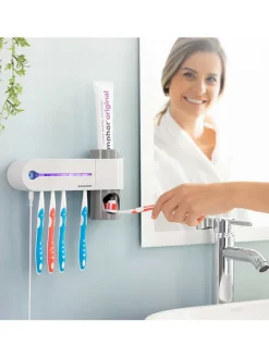 Zahnbürstenhalter - (B)21,5 x (H)13 x (T)6,7 cm