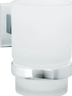 Zahnputzbecher "Mare" in Weiß - (B)7 x (H)11 x (T)10 cm