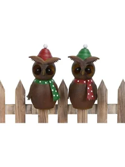 Zaunfigur "Eule" - (B)12 x (H)20 x (T)10 cm (Überraschungsprodukt)