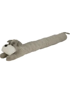 Zugluftstopper in grau