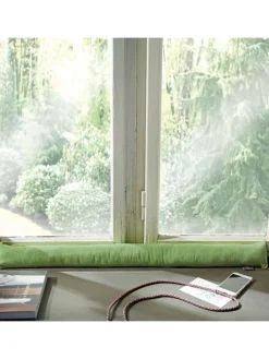 Zugluftstopper London in apfelgrün