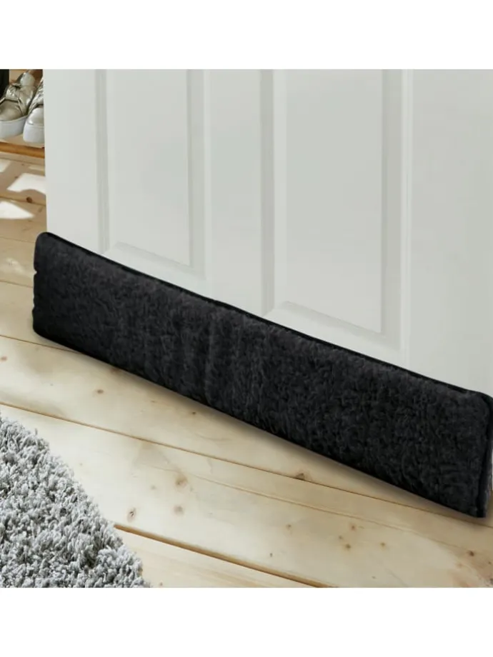 Zugluftstopper Tür in anthrazit