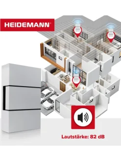 Zweiklang-Gong Ibis 8V reinweiß 82 dB Funkklingel