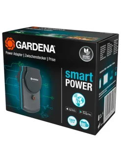 Zwischenstecker "Smart Power" in Grau - (B)6,5 x (H)11,9 cm